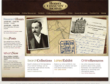 Tablet Screenshot of hersheyarchives.org